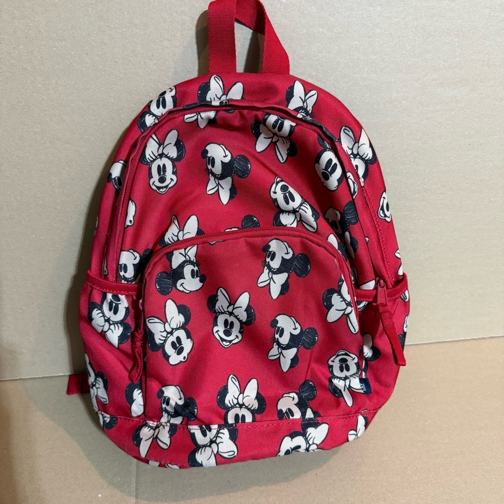 GapKids X Disney Recycled Red Minnie Mouse Junior Backpack